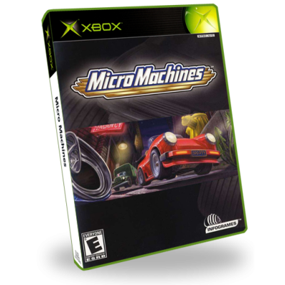 Micro Machines (Custom) (3)3D Boxes Italic